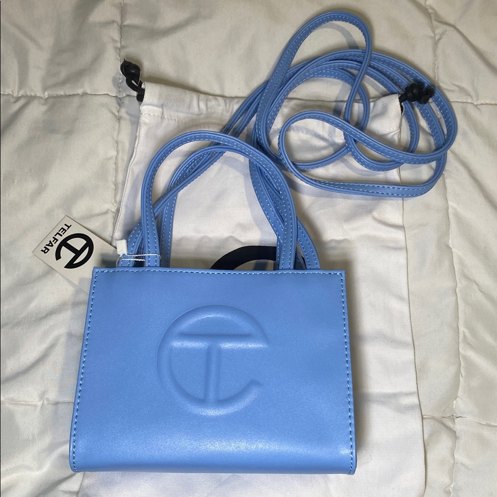 NWT Telfar Cerulean Blue Small Shopping Bag 🦋